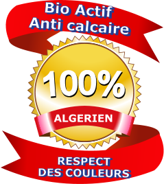 ALGERIEN Bio Actif RESPECT  DES COULEURS Anti calcaire