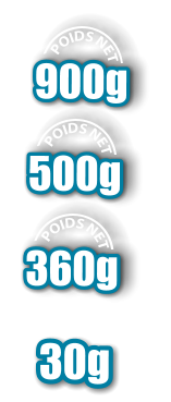 30g 500g 360g 900g