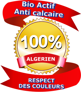 ALGERIEN Bio Actif RESPECT  DES COULEURS Anti calcaire